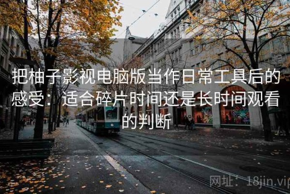 把柚子影视电脑版当作日常工具后的感受：适合碎片时间还是长时间观看的判断