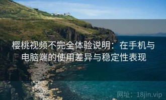 樱桃视频不完全体验说明：在手机与电脑端的使用差异与稳定性表现