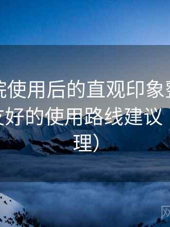 蜂鸟影院使用后的直观印象整理：对新手更友好的使用路线建议（2025整理）