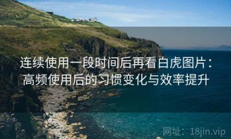 连续使用一段时间后再看白虎图片：高频使用后的习惯变化与效率提升