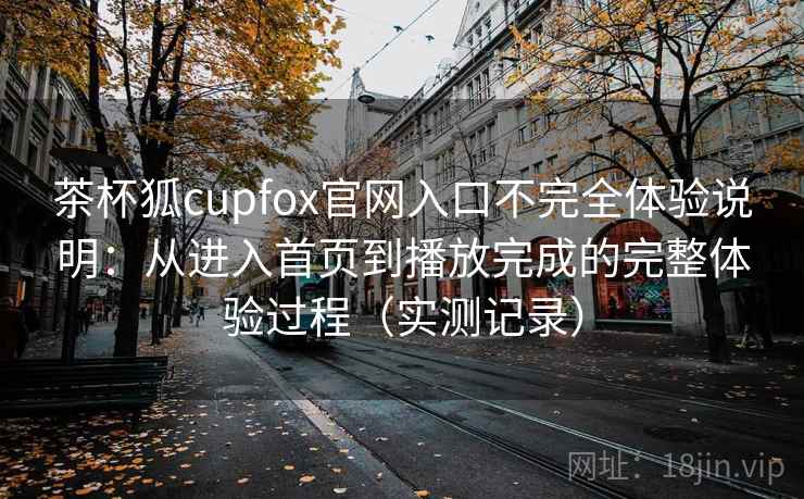茶杯狐cupfox官网入口不完全体验说明：从进入首页到播放完成的完整体验过程（实测记录）