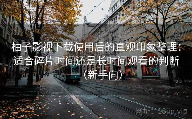 柚子影视下载使用后的直观印象整理：适合碎片时间还是长时间观看的判断（新手向）